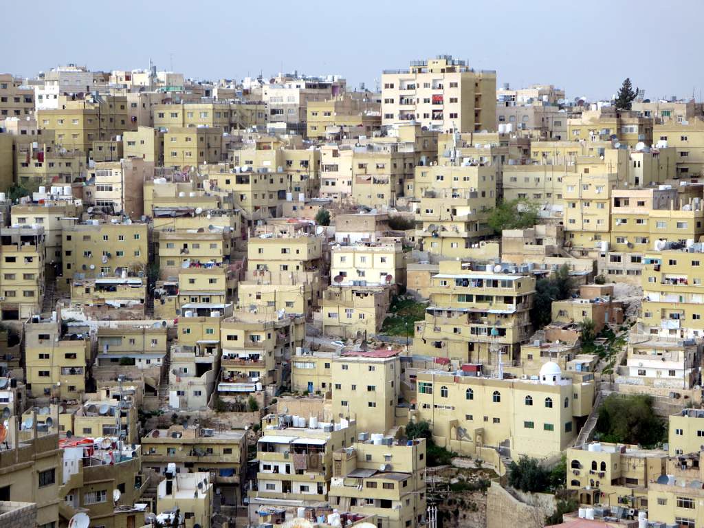 Landscape of Amman, Jordan